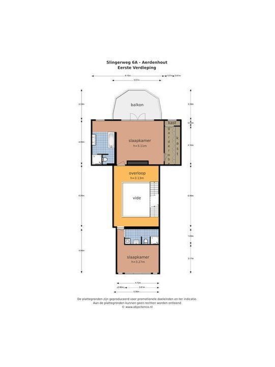 Slingerweg 6 A, Aerdenhout plattegrond-34