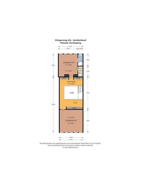 Slingerweg 6 A, Aerdenhout plattegrond-34