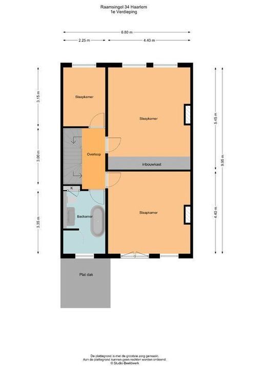 Raamsingel 34, Haarlem plattegrond-60