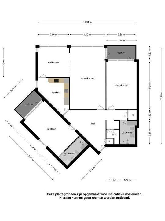 Provincienlaan 7 D51, Heemstede plattegrond-35