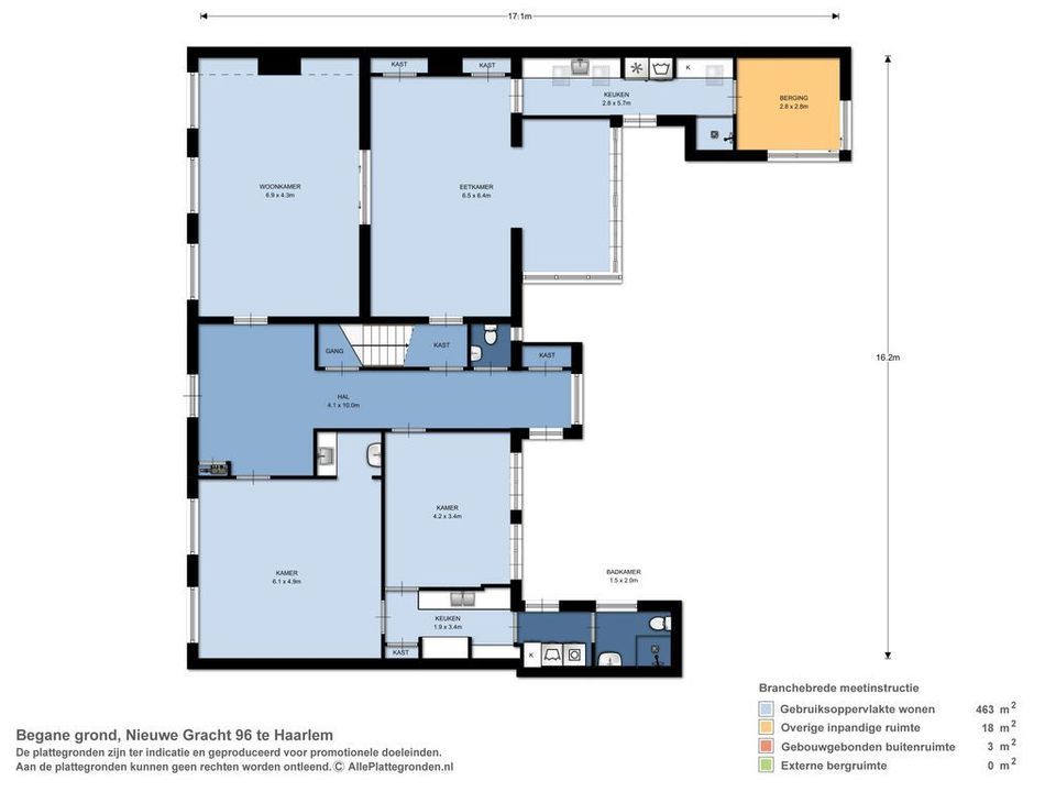 Nieuwe Gracht 96, Haarlem plattegrond-21