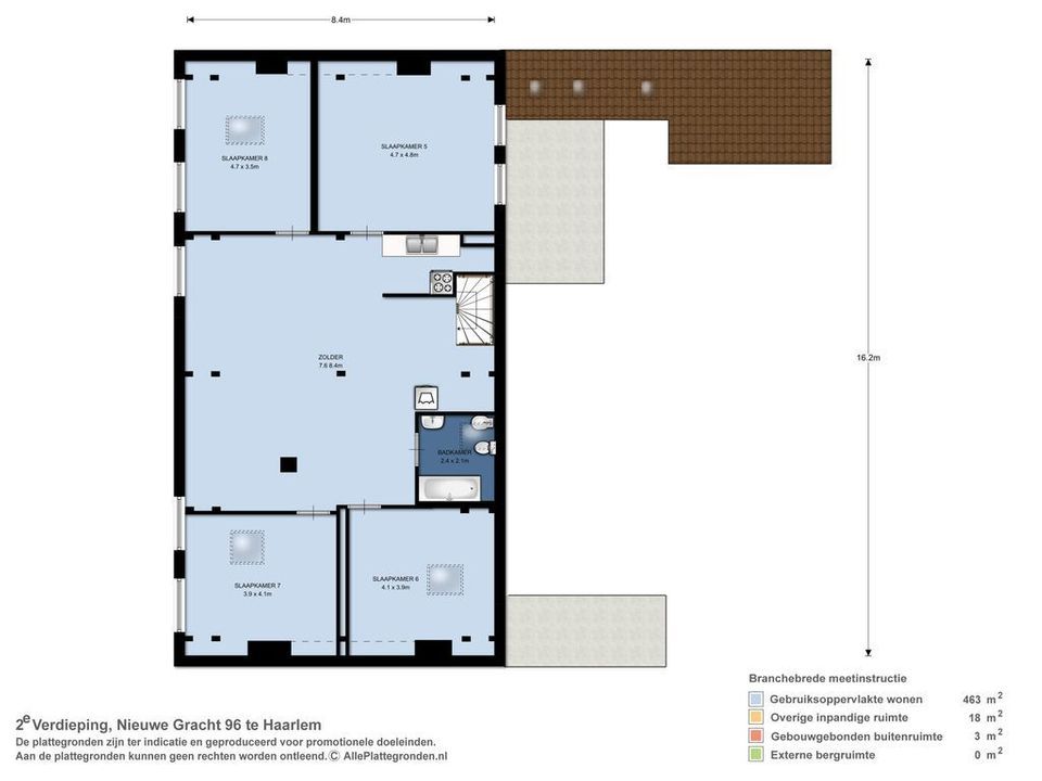 Nieuwe Gracht 96, Haarlem plattegrond-21