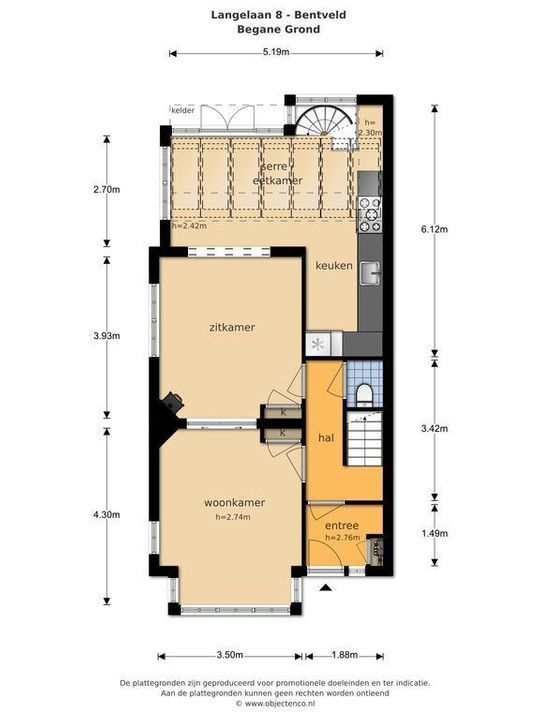 Langelaan 8, Bentveld plattegrond-19
