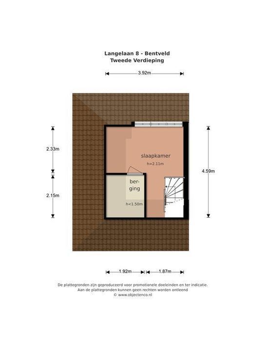 Langelaan 8, Bentveld plattegrond-19