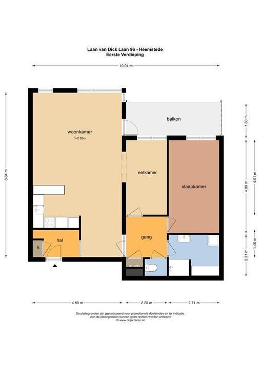 Laan van Dick Laan 96, Heemstede plattegrond-21