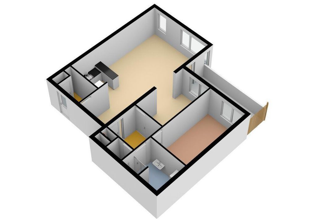 Laan van Dick Laan 96, Heemstede plattegrond-21