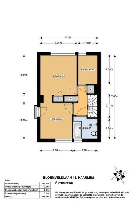 Bloemveldlaan 41, Haarlem plattegrond-17