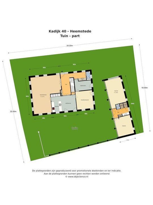 Kadijk 40, Heemstede plattegrond-14