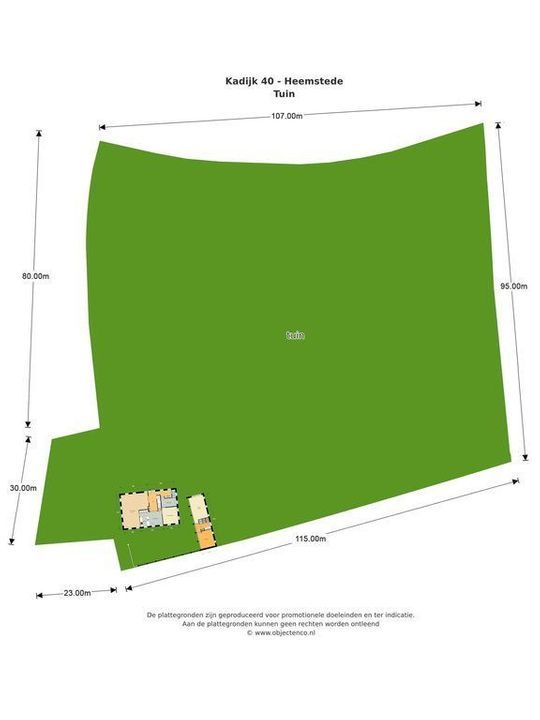 Kadijk 40, Heemstede plattegrond-14
