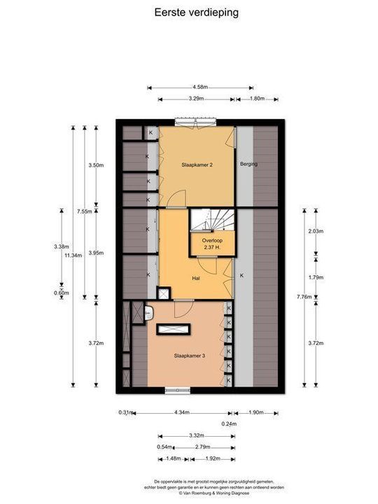 Bramenlaan 7, Bentveld plattegrond-18
