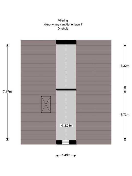 Hieronymus van Alphenlaan 7, Driehuis NH plattegrond-29