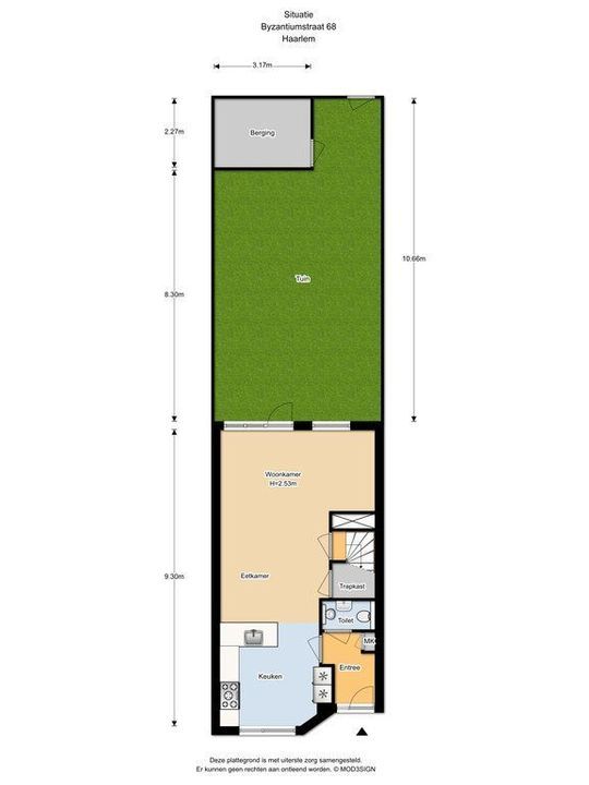 Byzantiumstraat 68, Haarlem plattegrond-33