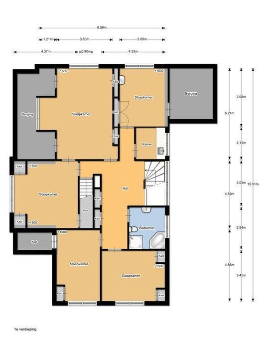 Heerenweg 1, Heiloo plattegrond-36
