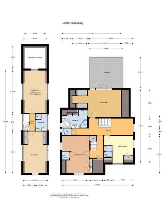 Eeuwigelaan 21, Bergen (nh) plattegrond-35