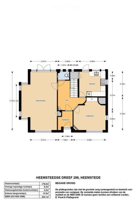 Heemsteedse Dreef 299, Heemstede plattegrond-13