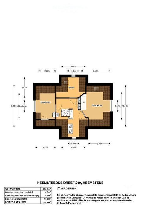 Heemsteedse Dreef 299, Heemstede plattegrond-13