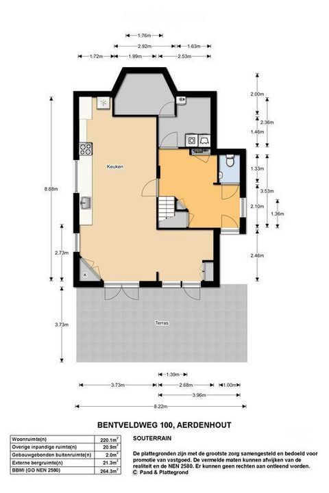 Bentveldsweg 100, Aerdenhout plattegrond-17
