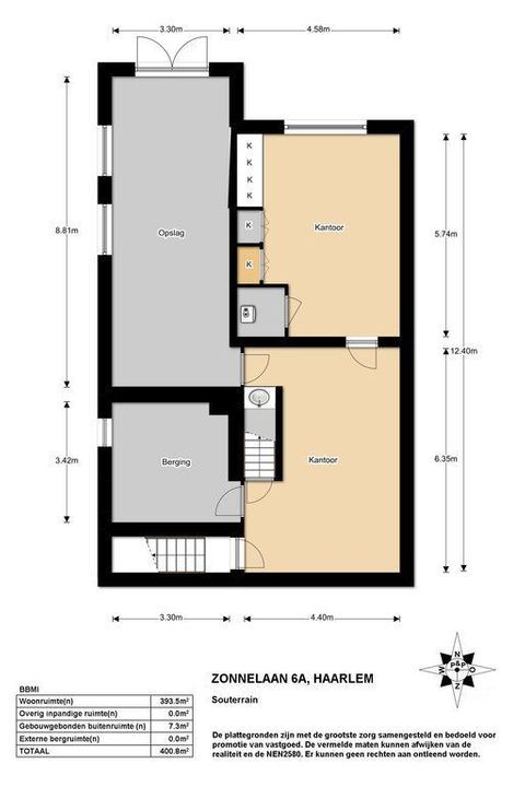 Zonnelaan 6 a, Haarlem plattegrond-23
