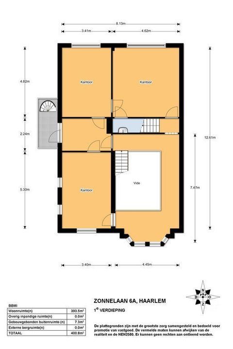 Zonnelaan 6 a, Haarlem plattegrond-23