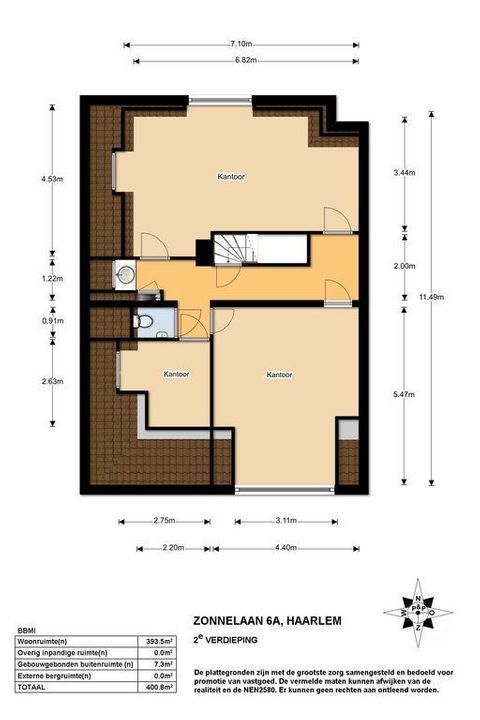 Zonnelaan 6 a, Haarlem plattegrond-23