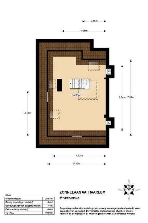 Zonnelaan 6 a, Haarlem plattegrond-23