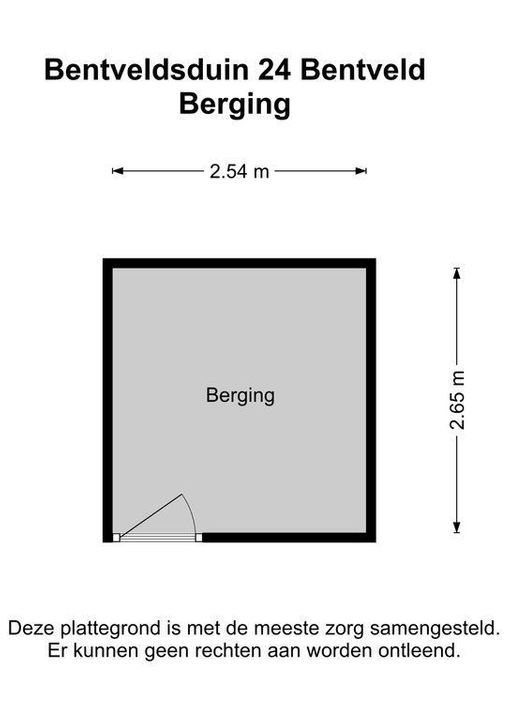 Bentveldsduin 24, Bentveld plattegrond-38