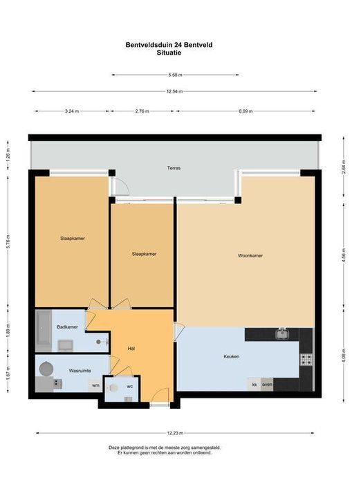 Bentveldsduin 24, Bentveld plattegrond-38