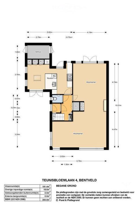 Teunisbloemlaan 4, Bentveld plattegrond-20