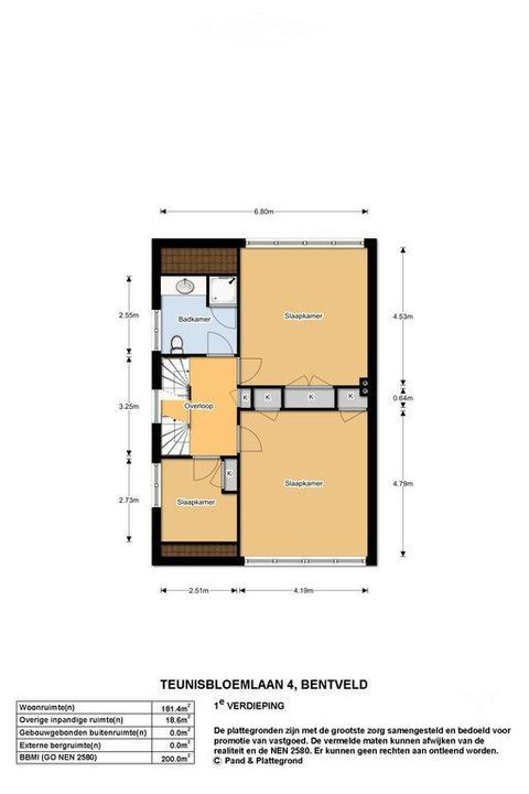 Teunisbloemlaan 4, Bentveld plattegrond-20