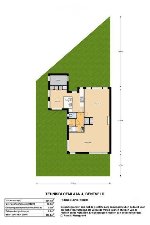 Teunisbloemlaan 4, Bentveld plattegrond-20