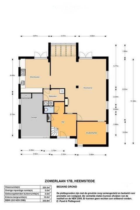 Zomerlaan 17 b, Heemstede plattegrond-24