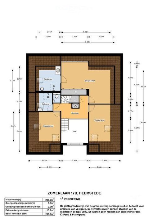 Zomerlaan 17 b, Heemstede plattegrond-24