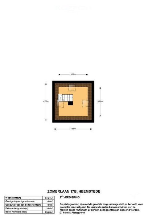 Zomerlaan 17 b, Heemstede plattegrond-24