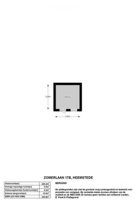 Zomerlaan 17 b, Heemstede plattegrond-24