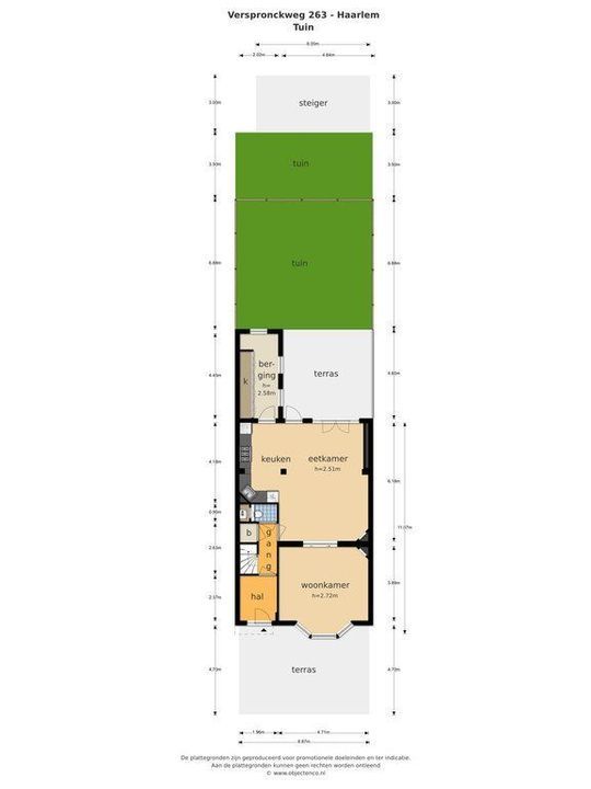 Verspronckweg 263, Haarlem plattegrond-26