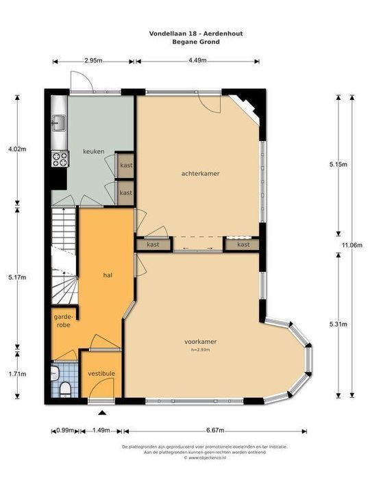 Vondellaan 18, Aerdenhout plattegrond-32