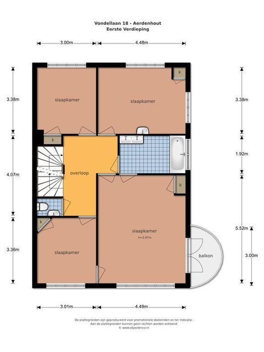 Vondellaan 18, Aerdenhout plattegrond-32