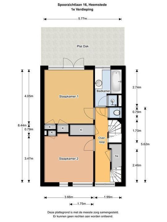 Spoorzichtlaan 16, Heemstede plattegrond-34