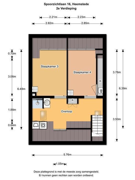 Spoorzichtlaan 16, Heemstede plattegrond-34
