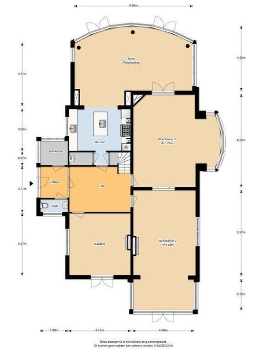 Van Merlenlaan 30, Heemstede plattegrond-40