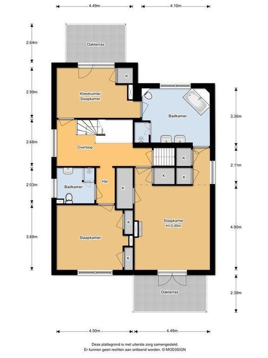Van Merlenlaan 30, Heemstede plattegrond-40