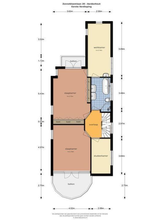 Zonnebloemlaan 28, Aerdenhout plattegrond-32