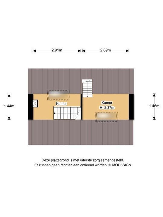 Willem de Zwijgerlaan 106, Overveen plattegrond-35
