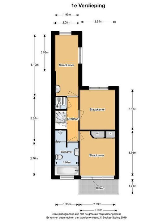 President Steijnstraat 22, Haarlem plattegrond-19