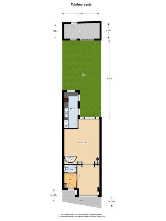President Steijnstraat 22, Haarlem plattegrond-19