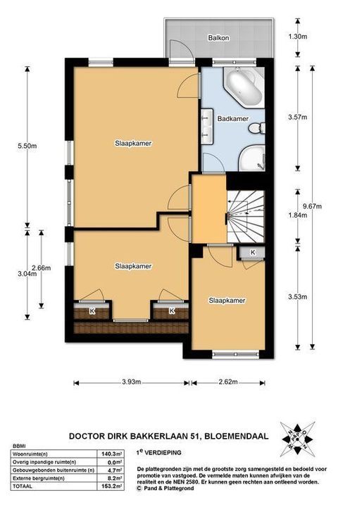 Dr. Dirk Bakkerlaan 51, Bloemendaal plattegrond-22