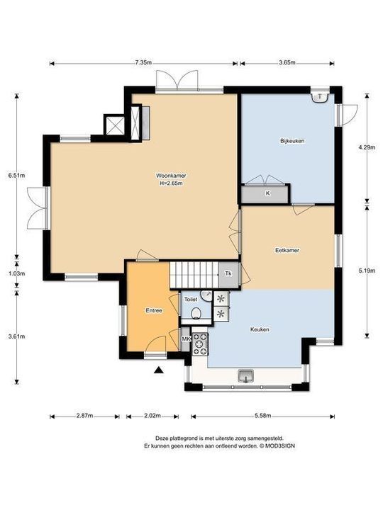 Gezina van der Molenlaan 2 *, Aerdenhout plattegrond-45