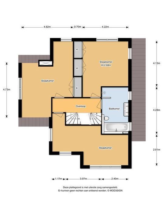 Gezina van der Molenlaan 2 *, Aerdenhout plattegrond-45