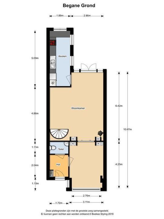 President Steijnstraat 22, Haarlem plattegrond-20