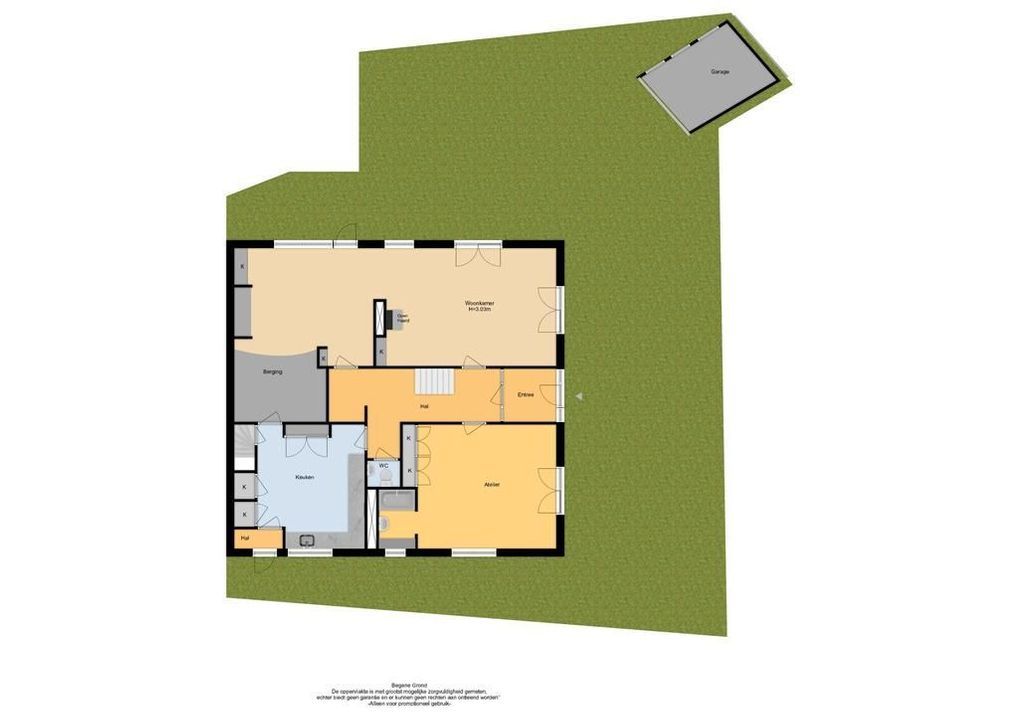 Duinweg of Duivelslaan 41, Bloemendaal plattegrond-36